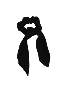 Haargummi mit Schleife schwarz