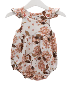 Babystrampler Horthensie