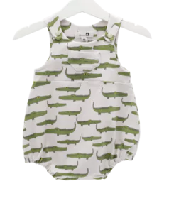 Babystrampler Kroko