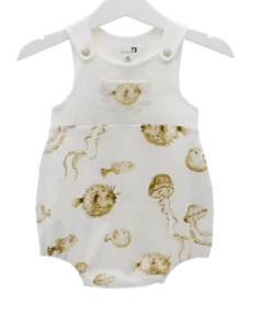 Babystrampler Qualle