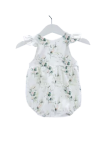 Babystrampler Eucalyptus rosa