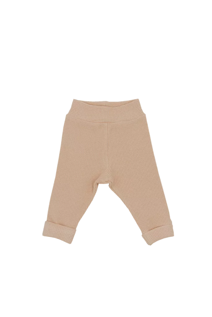 Babyhose mit Stulpe peach