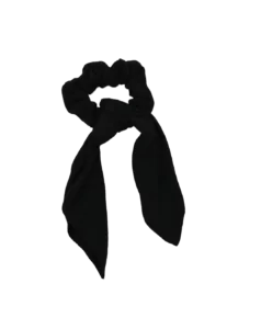 Haargummi mit Schleife schwarz