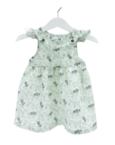Kleid grüner Farn