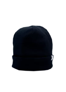 Haube mit Stulpe schwarz