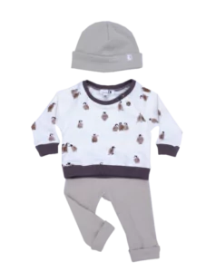 Pullover-Set Pinguin