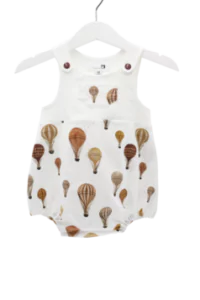 Babystrampler neutral Heißluftballon