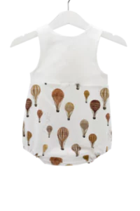Babystrampler neutral Heißluftballon