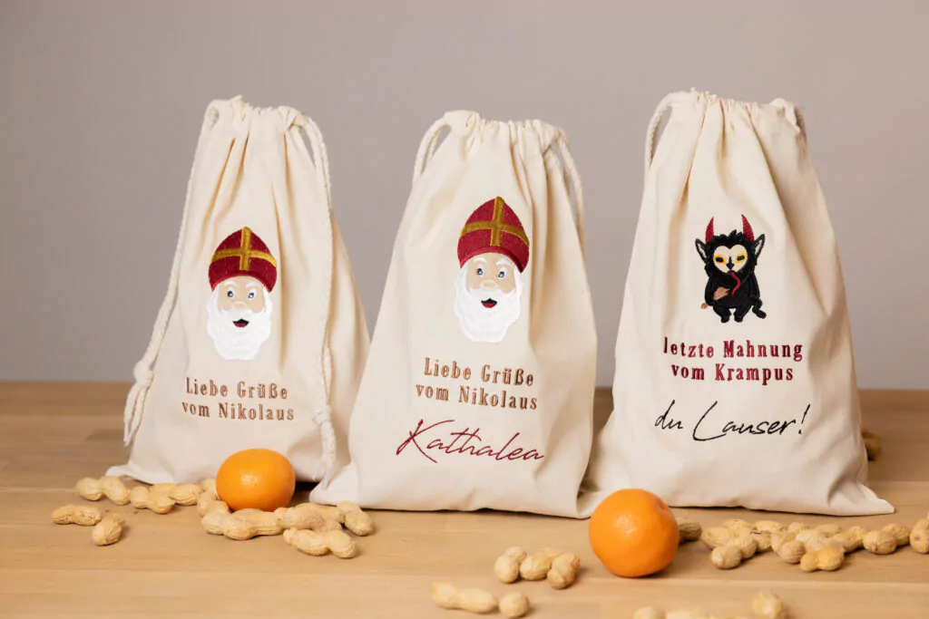 Nikolaus und Krampus Sackerl